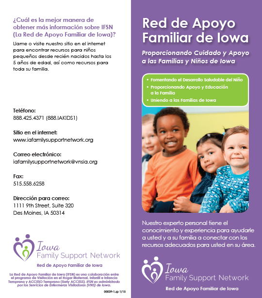 Printed Materials - Iowa Family Support Network